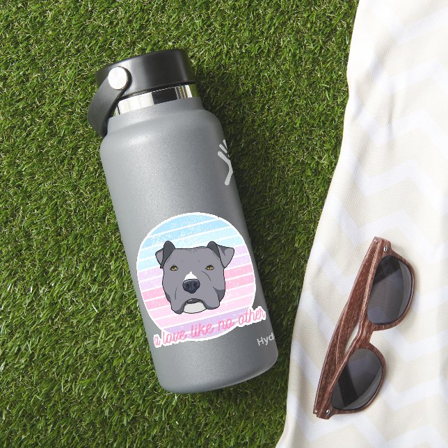 Sticker Un Amour Comme Pas D'Autre Taureau (HydroFlask Insitu)