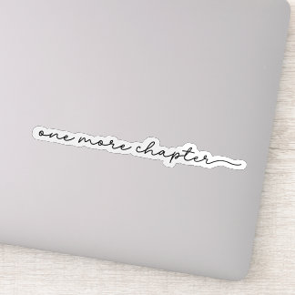 Sticker Un chapitre de plus