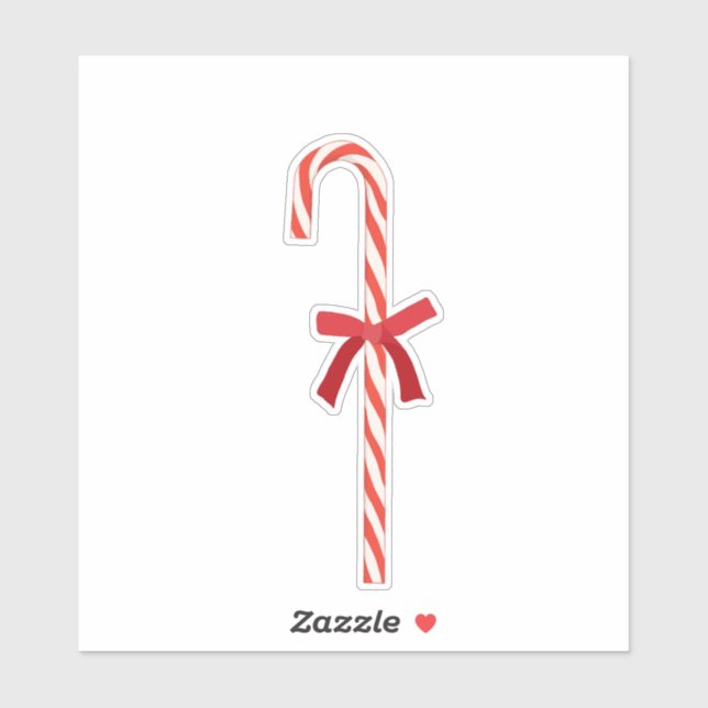 Sticker Un Sucre de canne (Feuille)