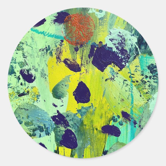 Sticker und Siegel in Laternendesign (Vorderseite)