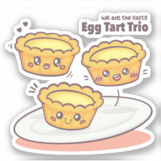 Sticker Une bonne tarte aux oeufs !