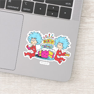 Sticker Une chose Deux choses du parti