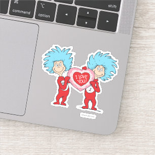 Sticker Une Chose Deux Je T'Aime