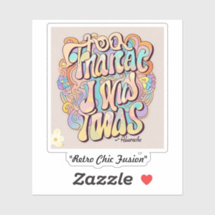 Sticker "Une nostalgie branchée"