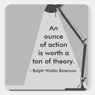 Sticker "Une once d'action"