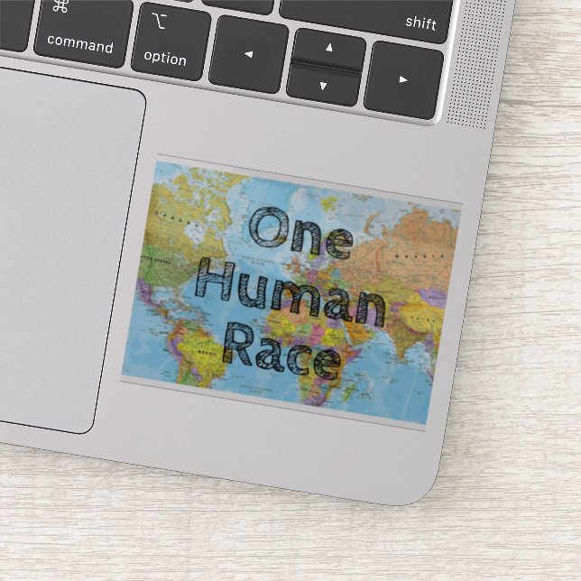 Sticker Une race humaine (Détail)