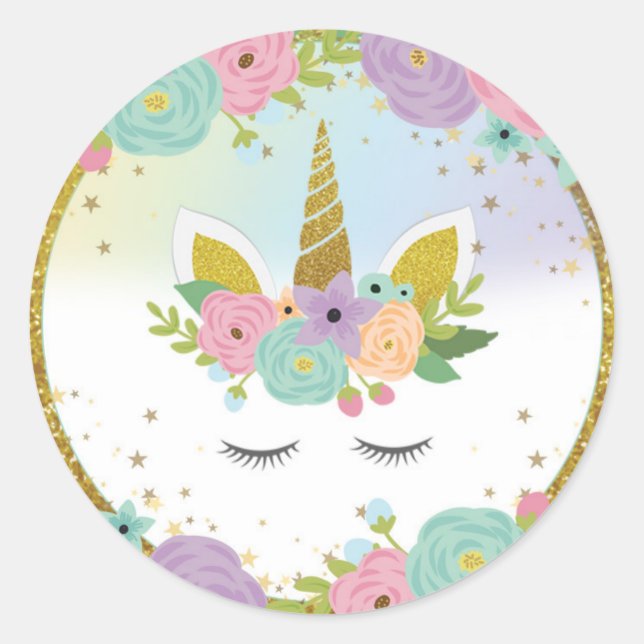 Sticker Unicorn (Devant)