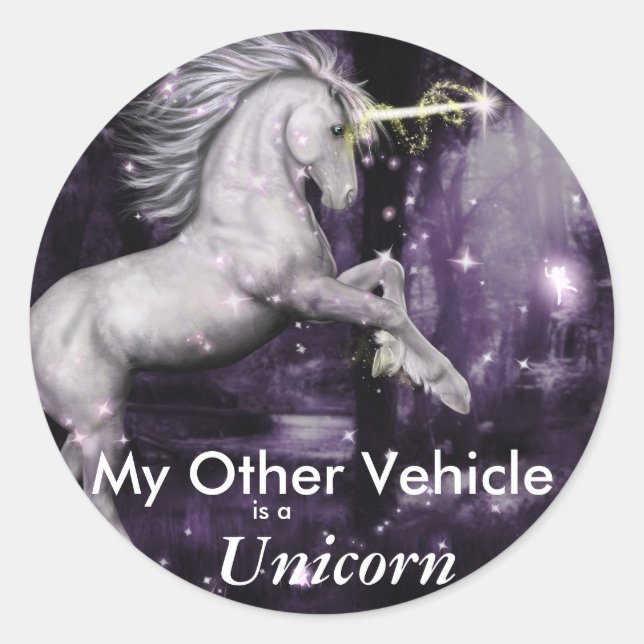 Sticker Unicorn (Devant)