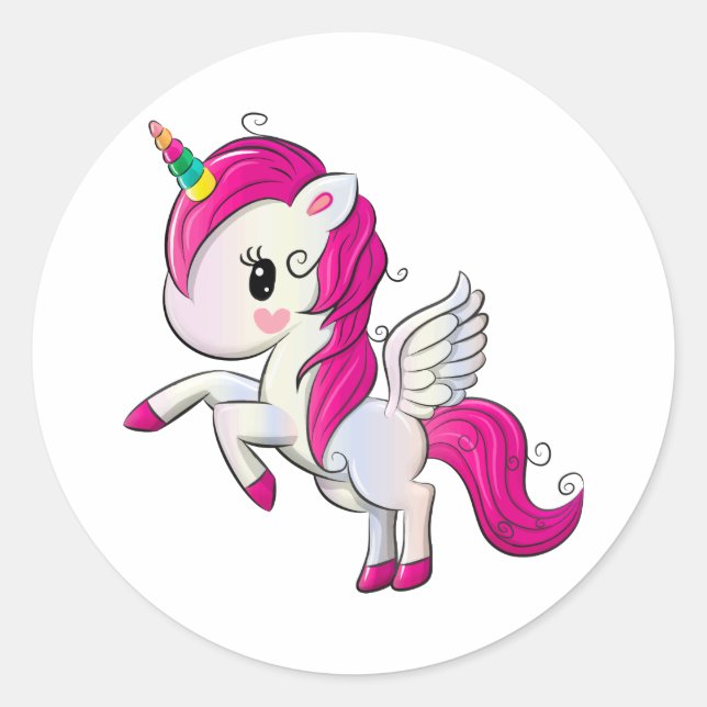 Sticker Unicorn (Devant)