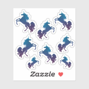 Sticker Unicorn Galaxy
