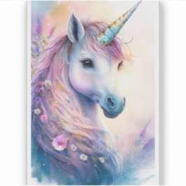 Sticker Unicorn Imaginaire