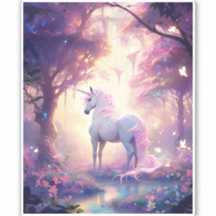 Sticker Unicorn Imaginaire Art