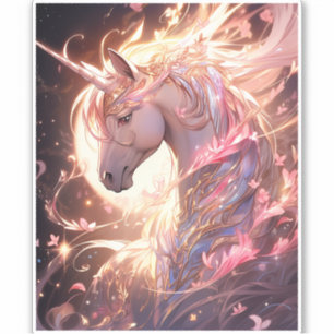Sticker Unicorn Imaginaire Art