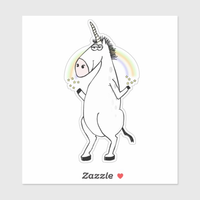 Sticker Unicorne (Feuille)