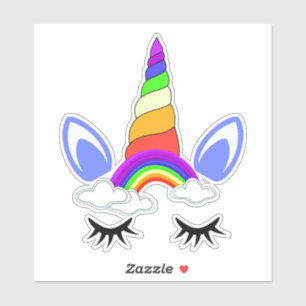 Sticker Unicorne