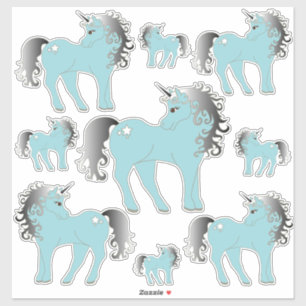 Sticker Unicornes