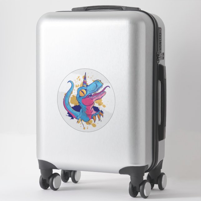 Sticker Unicornisaurus (Sur valise)