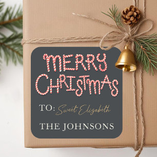 Sticker unique Festive de Noël joyeux