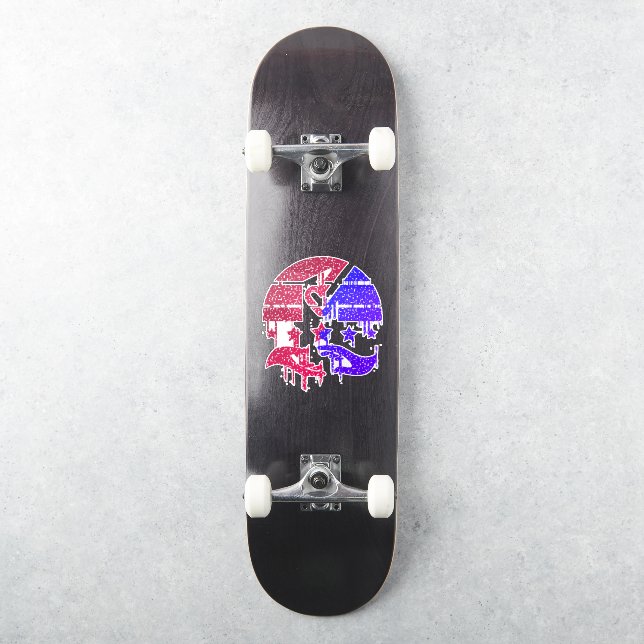 Sticker Unité dans la diversité - Une vision collaborative (Skateboard)