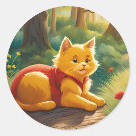 Sticker V1 pour chat d'ourson Winnie