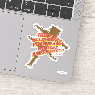 Sticker Vacances Noël | Vacances à quatre alarmes