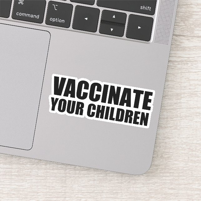 Sticker Vaccinez vos enfants Portable de vaccination Pro (Détail)