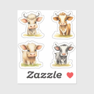 Sticker Vaches mûres