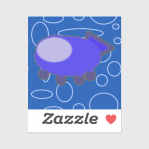Sticker Vaisseau spatial