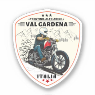 Sticker val gardena circuit moto italien