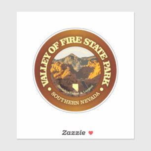 Sticker Vallée de feu SP