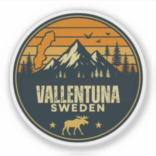 Sticker Vallentuna, Suède Sverige