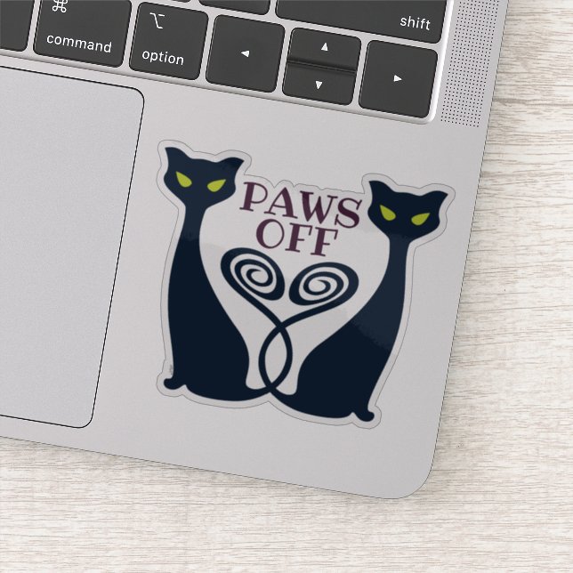 Sticker Vampire Cat Duo (Détail)