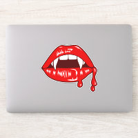 Vampire Lèvres de sang Monstre Rouge