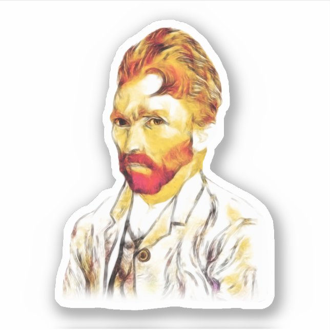 Sticker Van Gogh Hair Do (Devant)