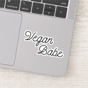 Sticker Vegan Babe
