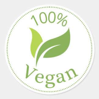 Sticker Vegan Clean