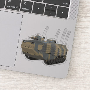 Sticker Véhicule amphibie d'attaque (AAV) AAVP7A1