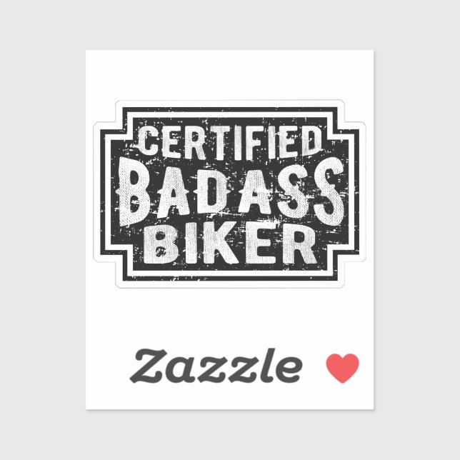 Sticker Vélo Bade Certifié (Feuille)
