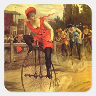 Sticker Vélo tendance Course Vélo Vintage