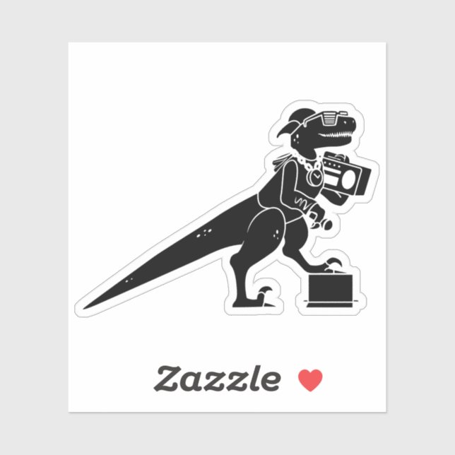 Sticker Velocirapper (Feuille)