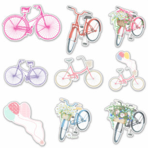 Sticker Vélos rétro