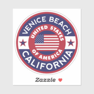 Sticker VENICE BEACH, Californie