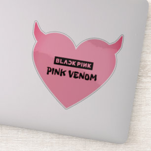 Sticker ventre rose