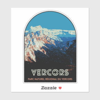 Sticker Vercors Parc naturel régional France Voyage