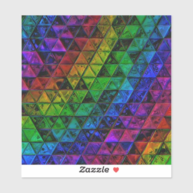 Sticker Verre de fierté (Feuille)