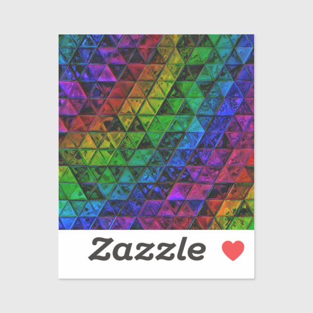 Sticker Verre de fierté (Feuille)