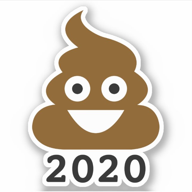 Sticker Vers un meilleur avenir l'année prochaine | Année  (Devant)