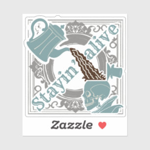 Sticker Versez le café !