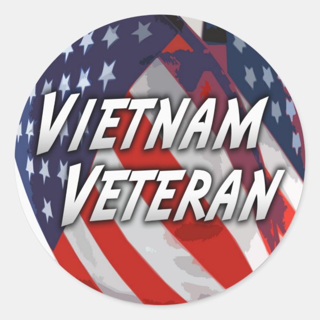 Sticker vétéran du Vietnam (Devant)