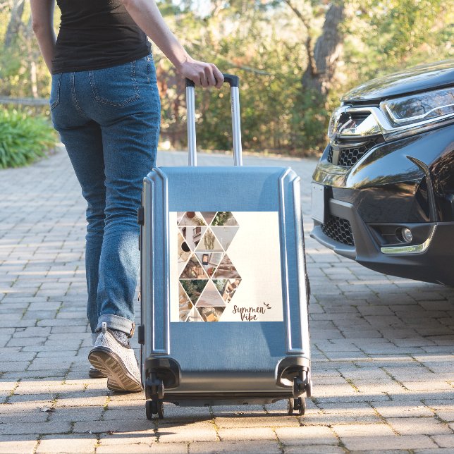 Sticker Vibe D'Été, Je Veux Être Avec Vous, Couleur Beige (Valise Insitu)